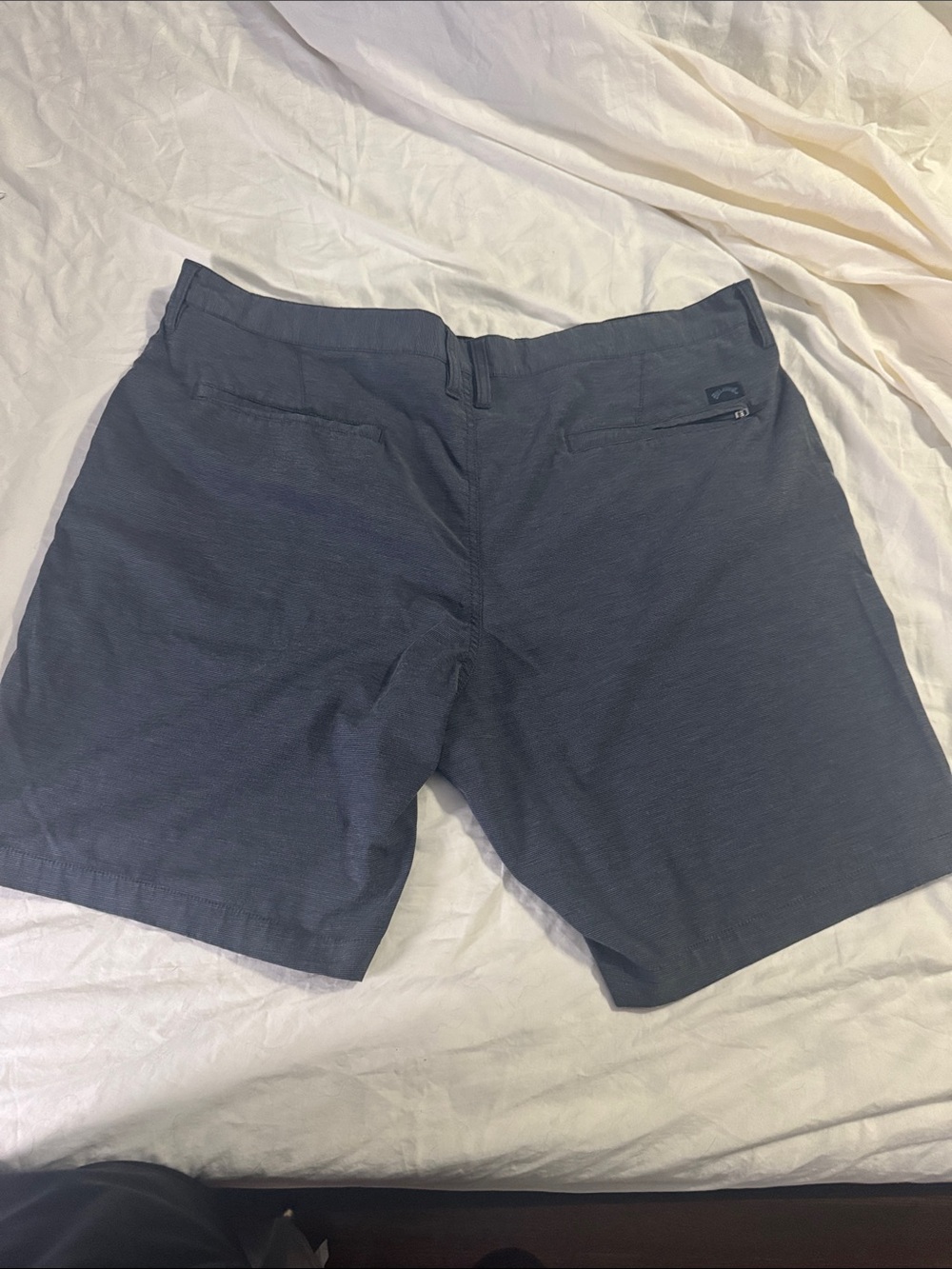 Billabong Men’s Blue Flat-Front Performance Shorts - Picture 6 of 7